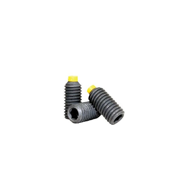 Newport Fasteners Socket Set Screw, Nylon Tip, 2-56 x 1/8", Alloy Steel, Black Oxide, Hex Socket , 1000PK 532250-1000 - main